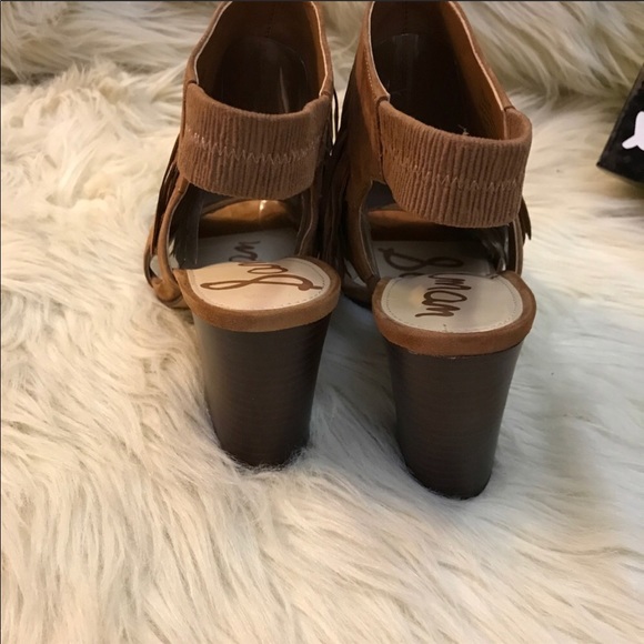 ANTHROPOLOGIE Sam Edelman fringe suede sandal - Picture 4 of 7
